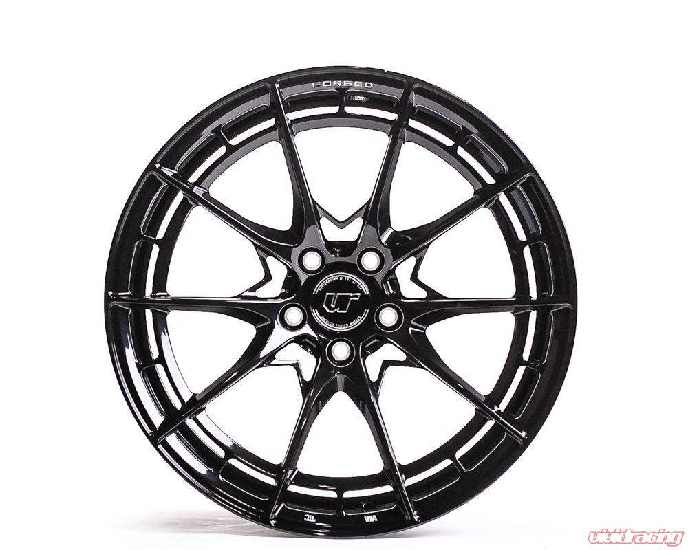 VR Forged D03-R Wheel Package Tesla Model 3 19x9.5 Squared Gloss Black
