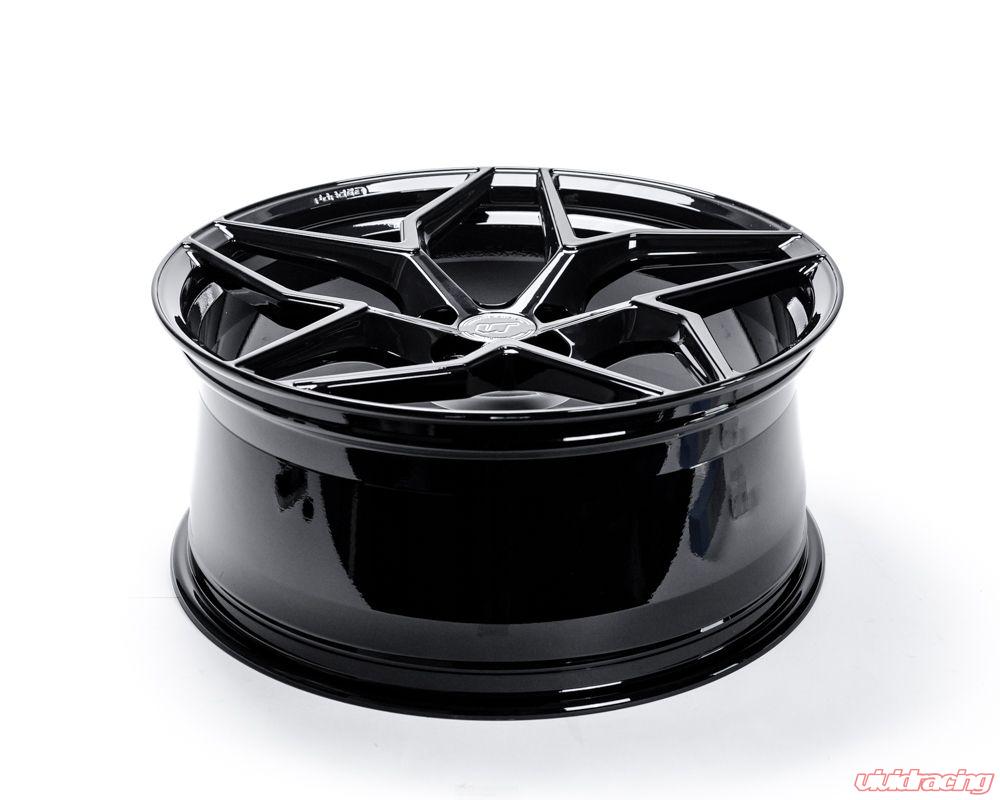 VR Forged D04T Wheel Package Tesla Model X 22x9.5 22x10.5 Gloss Black
